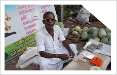 The story of how Dachinamurthy  benefitted from the outreach camp of Perambakkam